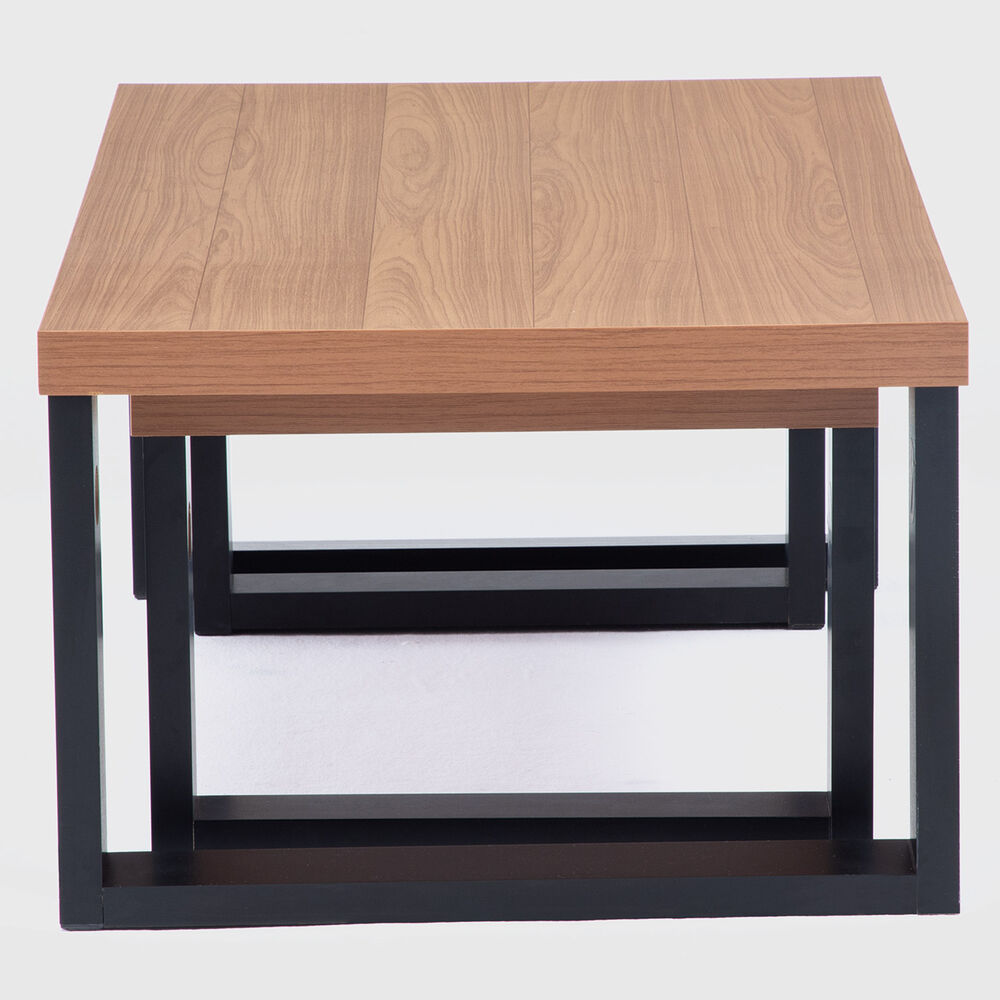 Mesa De Centro Roca Yulton Roble-negro image number 4.0